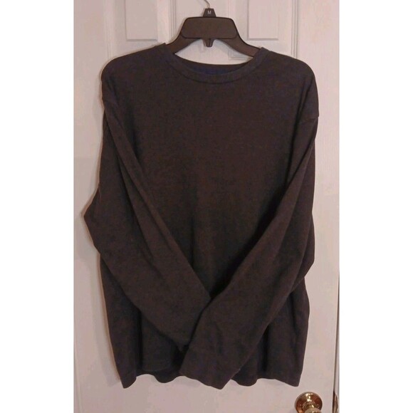 Mens Saddlebred Charcoal Gray Long Shirt XL - Picture 3 of 5